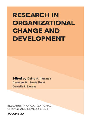 cover image of Research in Organizational Change and Development